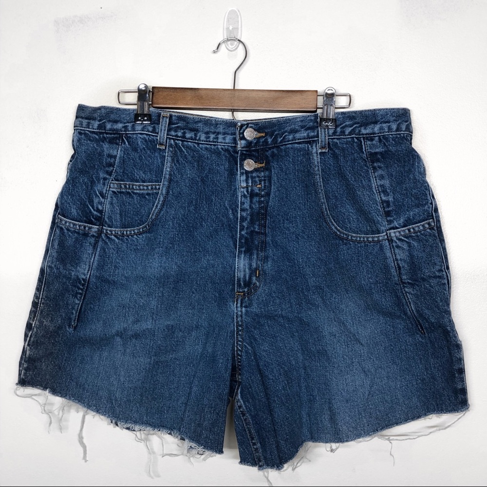Guess 075 Pascal Fit Cut Off Denim Shorts
